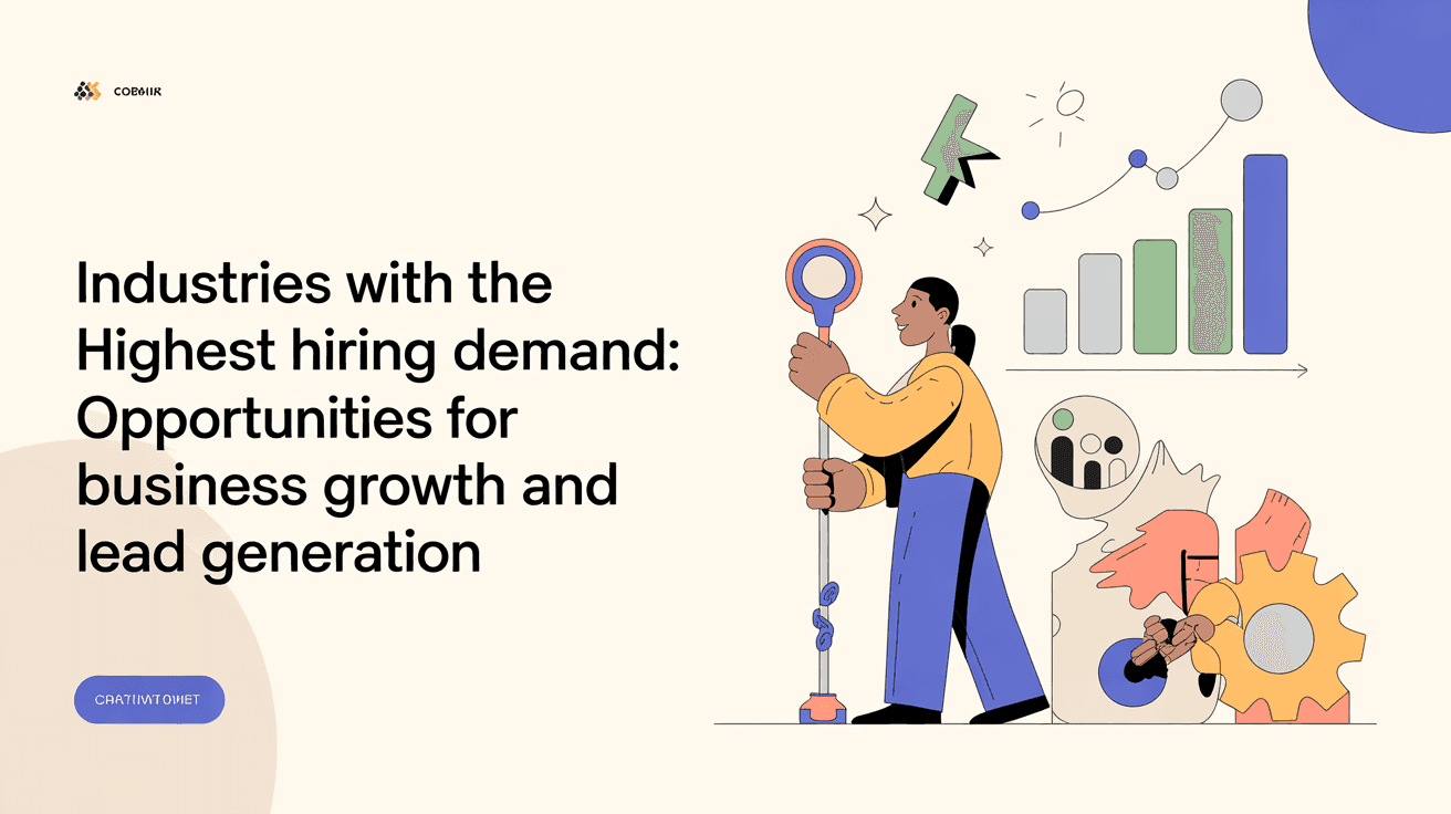 Industries With the Highest Hiring Demand: Opportunities for Business Growth and Lead Generation