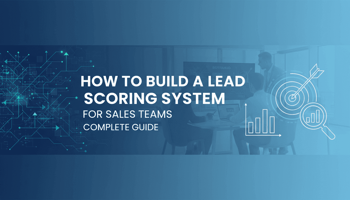 How to Build a Lead Scoring System for Sales Teams: Complete Guide