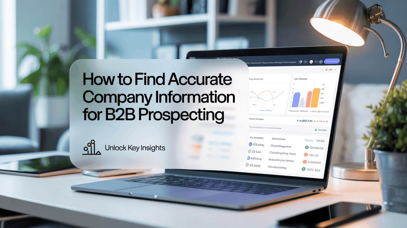 How to Find Accurate Company Information for B2B Prospecting