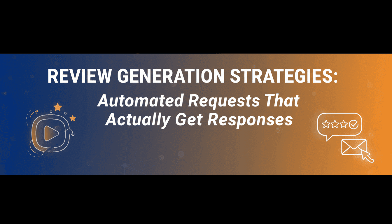 Review Generation Strategies: Automated Requests That Actually Get Responses