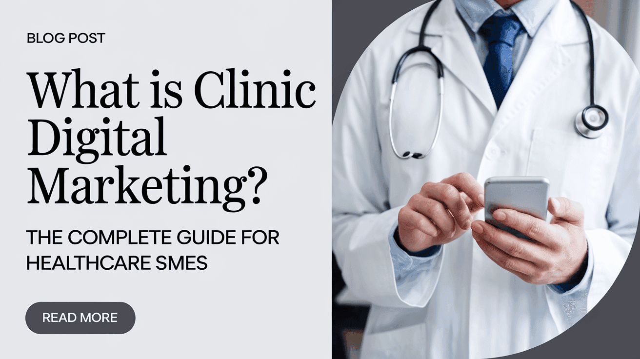 What Is Clinic Digital Marketing? The Complete Guide for Healthcare SMEs