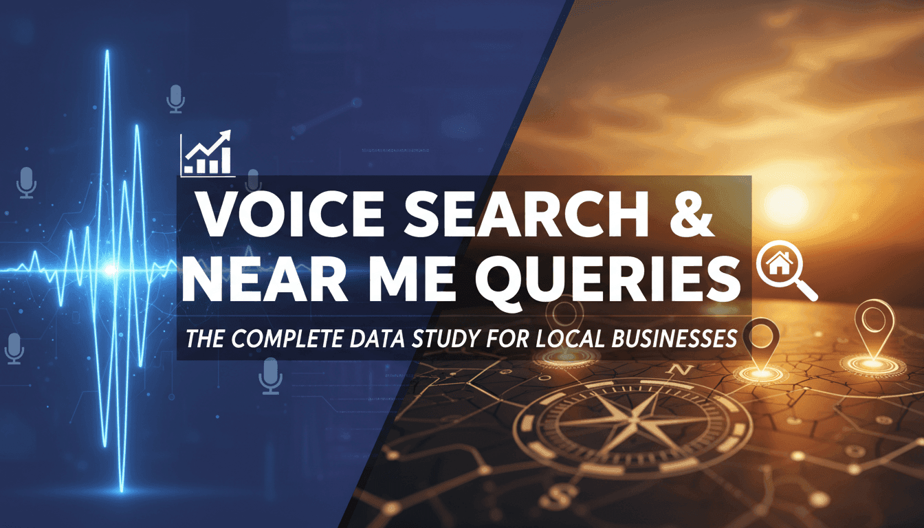 Voice Search & Near Me Queries: The Complete Data Study for Local Businesses