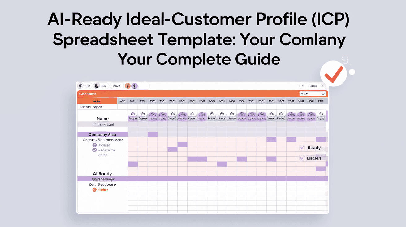 AI-Ready Ideal-Customer Profile (ICP) Spreadsheet Template: Your Complete Guide