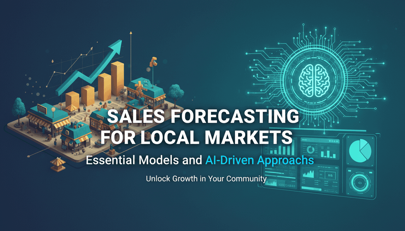 Sales Forecasting for Local Markets: Essential Models and AI-Driven Approaches