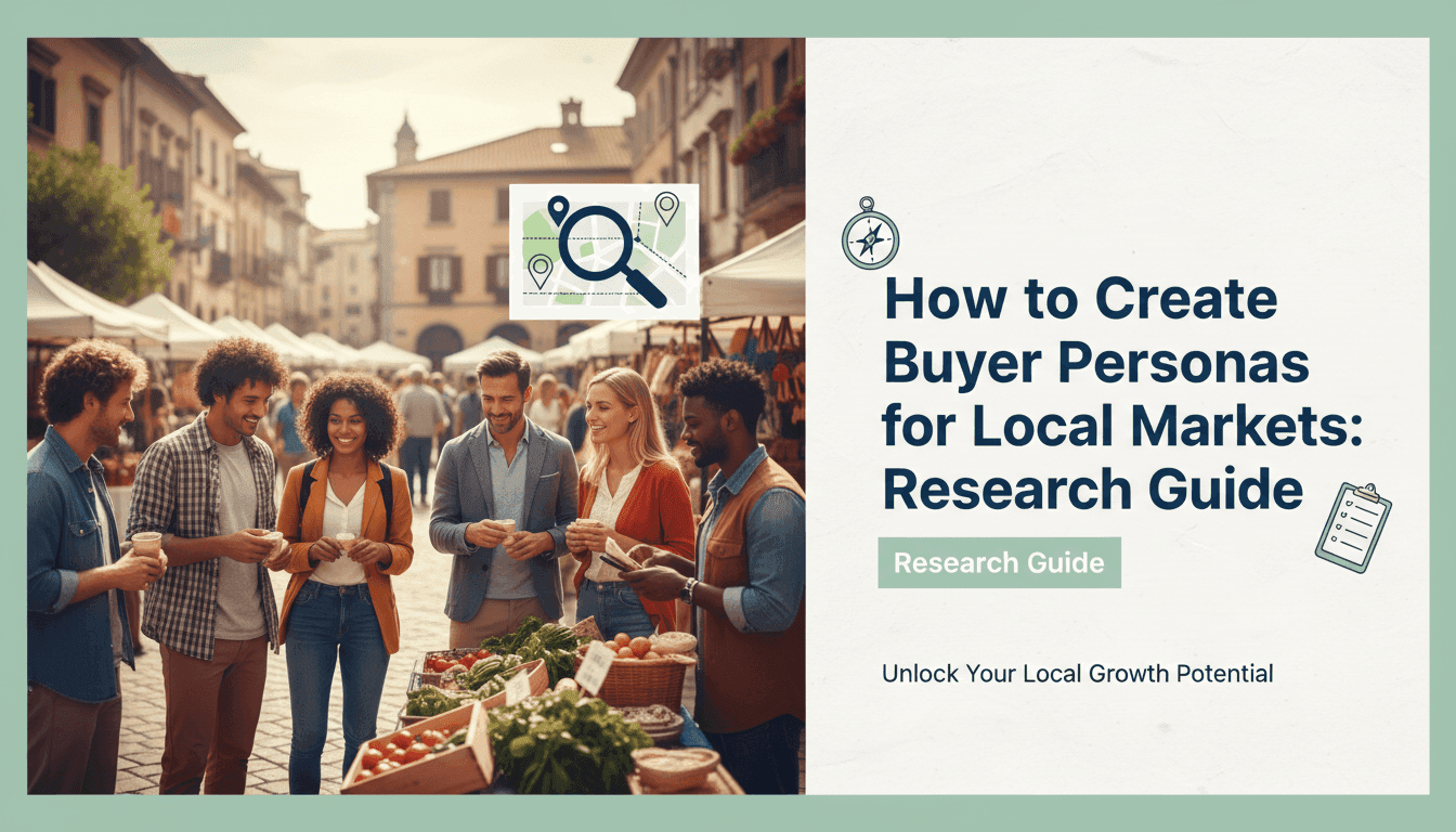 How to Create Buyer Personas for Local Markets: Research Guide