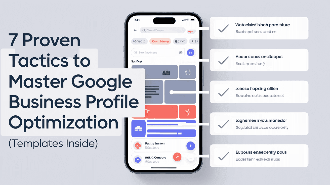 7 Proven Tactics to Master Google Business Profile Optimization (Templates Inside)