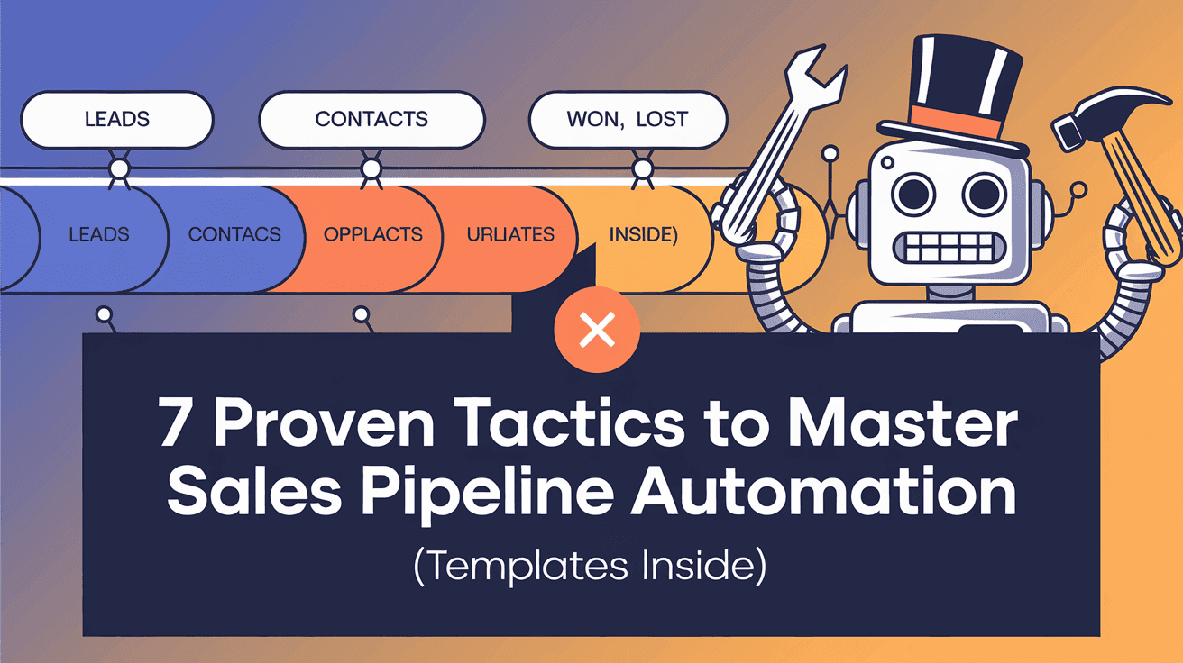 7 Proven Tactics to Master Sales Pipeline Automation (Templates Inside)