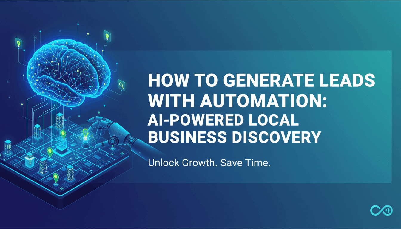 How to Generate Leads with Automation: AI-Powered Local Business Discovery