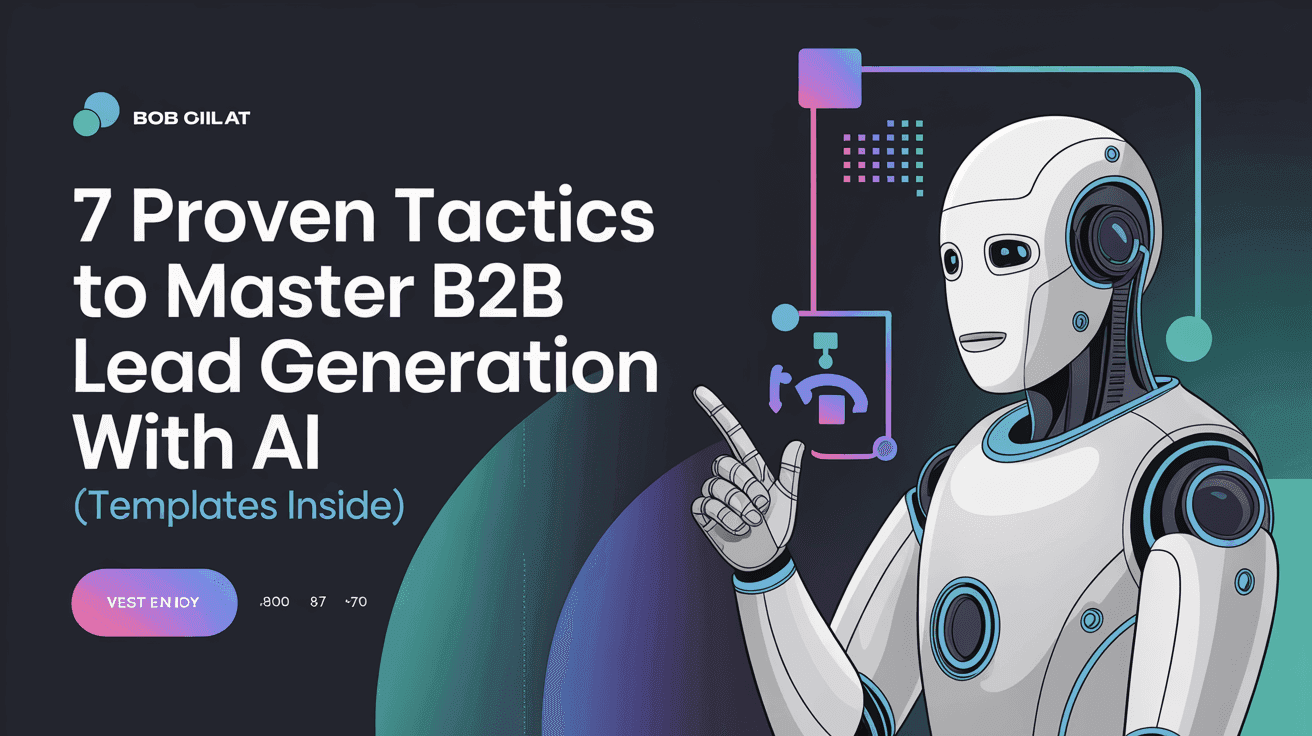 7 Proven Tactics to Master B2B Lead Generation with AI (Templates Inside)