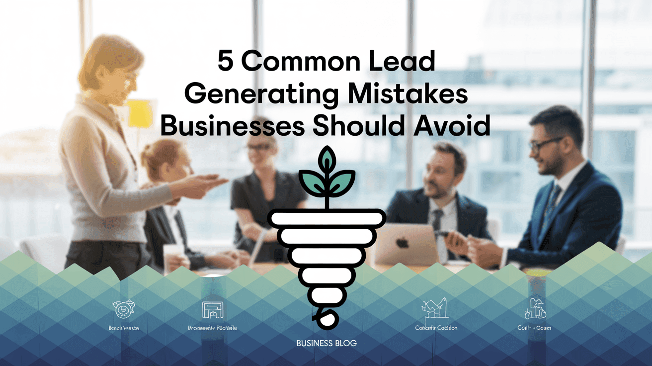 5 Common Lead Generation Mistakes Businesses Should Avoid
