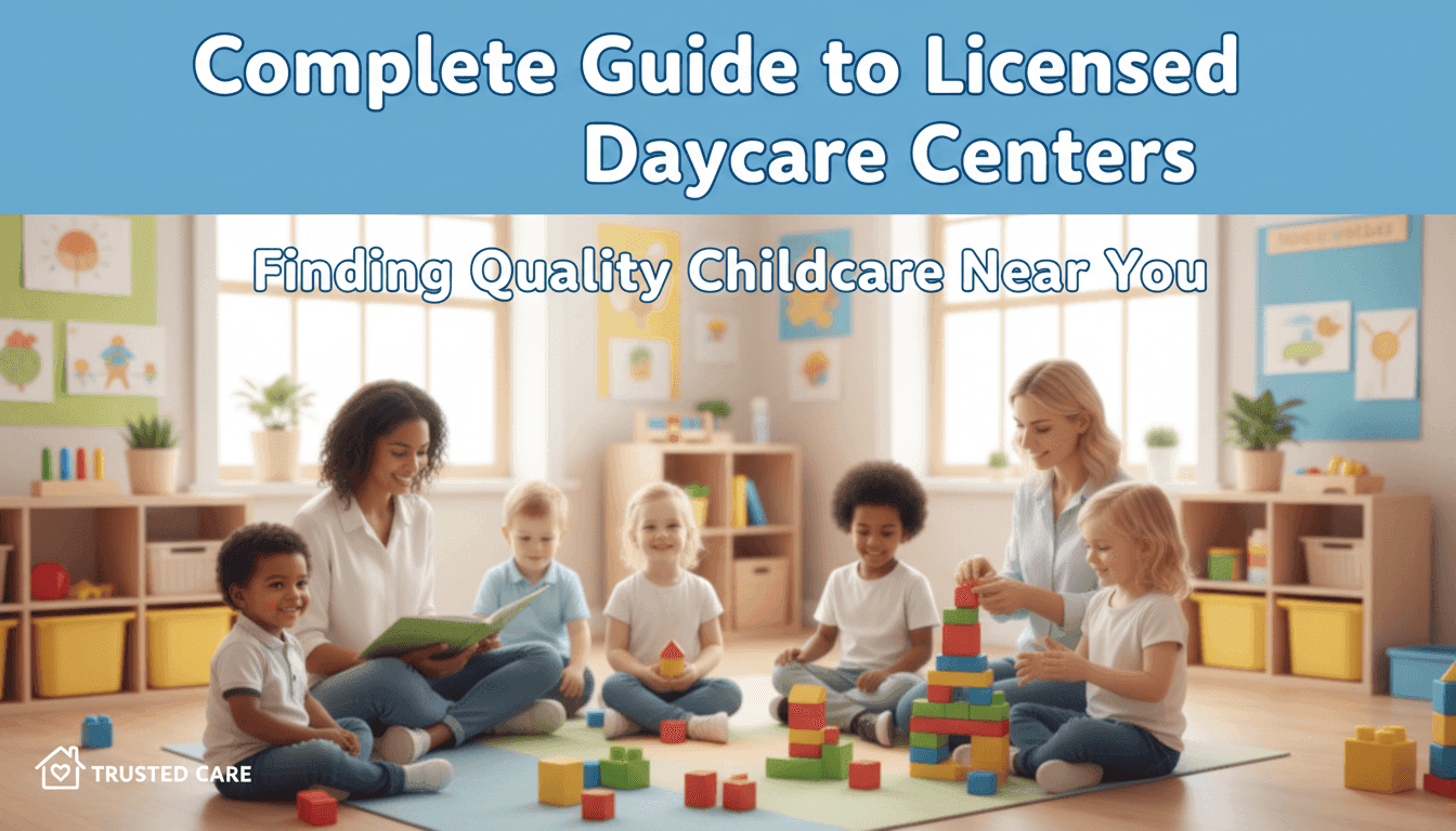 Complete Guide to Licensed Daycare Centers: Finding Quality Childcare Near You