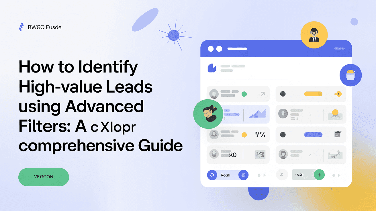 How to Identify High-Value Leads Using Advanced Filters: A Comprehensive Guide