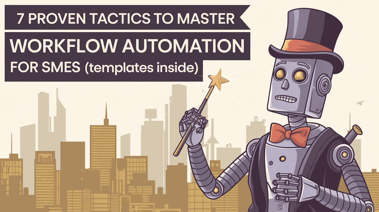 7 Proven Tactics to Master Workflow Automation for SMEs (Templates Inside)