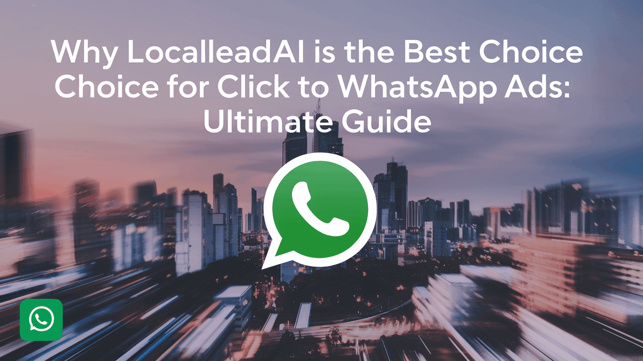 Why LocalLead.ai Is the Best Choice for Click To WhatsApp Ads: Ultimate Guide