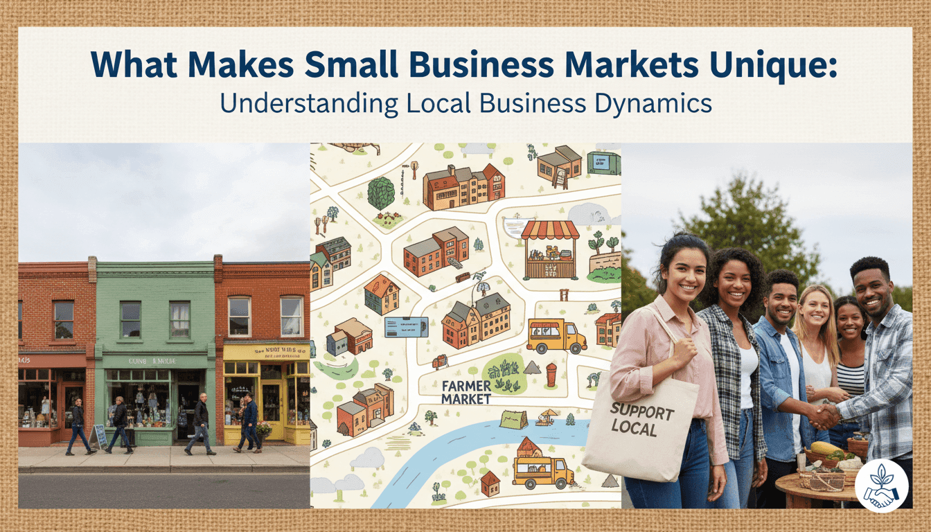 What Makes Small Business Markets Unique: Understanding Local Business Dynamics