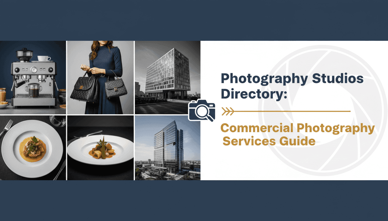 Photography Studios Directory: Commercial Photography Services Guide