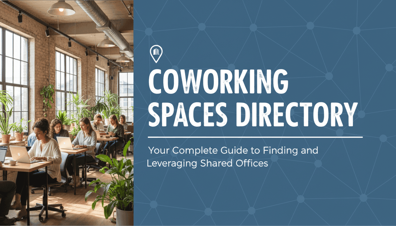 Coworking Spaces Directory: Your Complete Guide to Finding and Leveraging Shared Offices