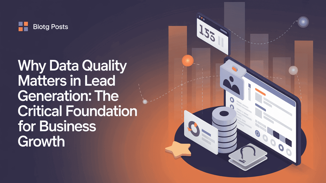 Why Data Quality Matters in Lead Generation: The Critical Foundation for Business Growth