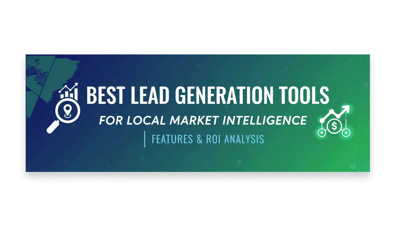Best Lead Generation Tools for Local Market Intelligence: Features & ROI Analysis