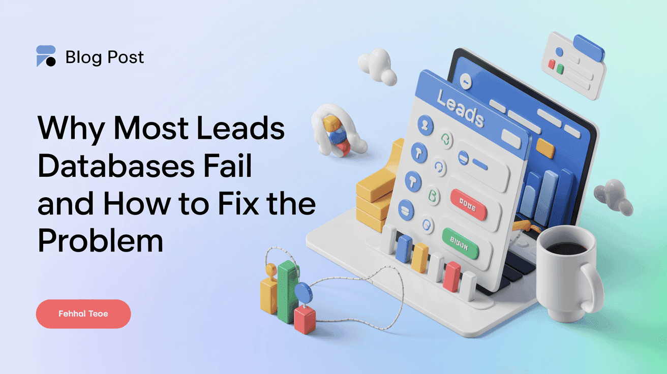 Why Most Leads Databases Fail and How to Fix the Problem