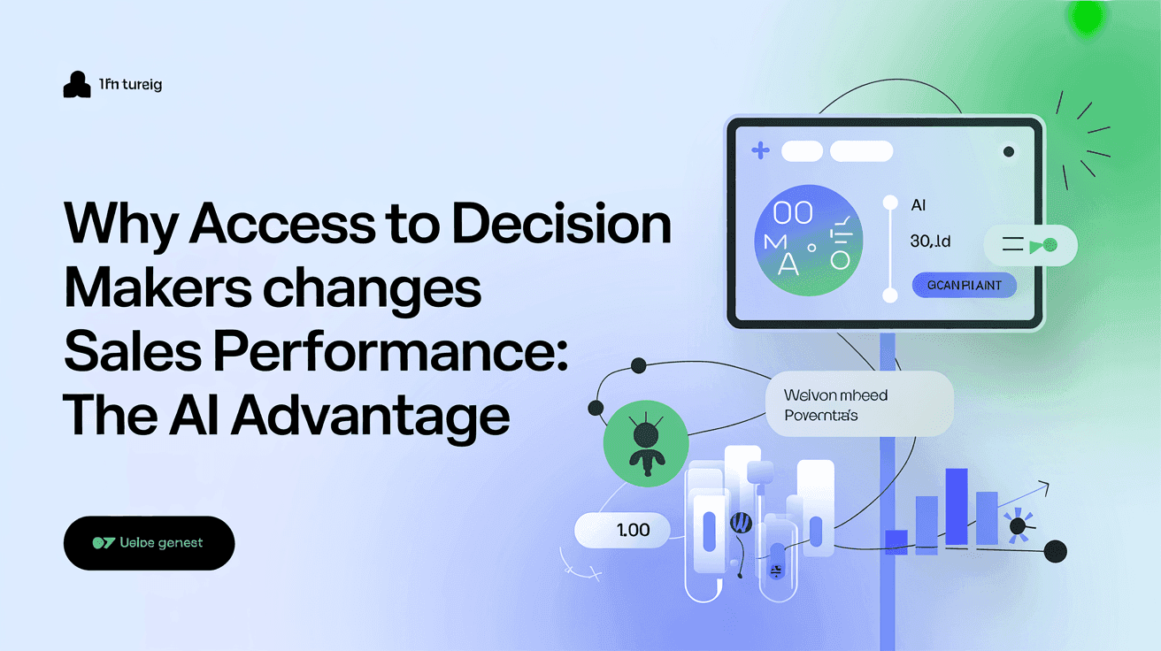 Why Access to Decision Makers Changes Sales Performance: The AI Advantage