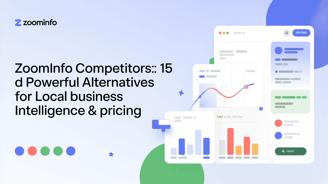 ZoomInfo Competitors: 15 Powerful Alternatives for Local Business Intelligence & Pricing