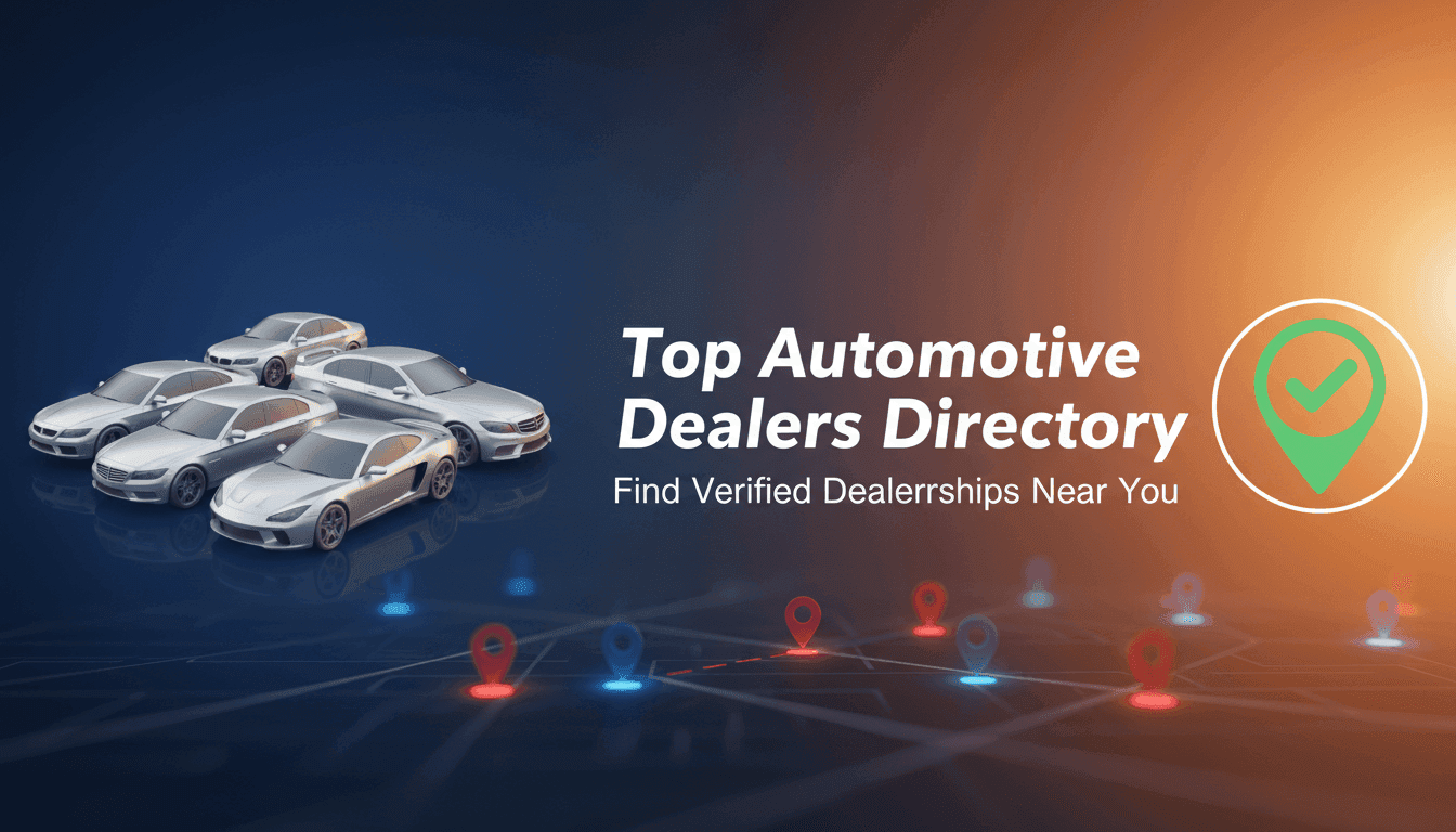 Top Automotive Dealers Directory: Find Verified Dealerships Near You