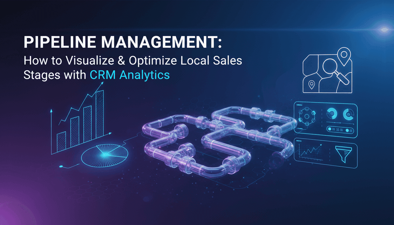 Pipeline Management: How to Visualize & Optimize Local Sales Stages with CRM Analytics
