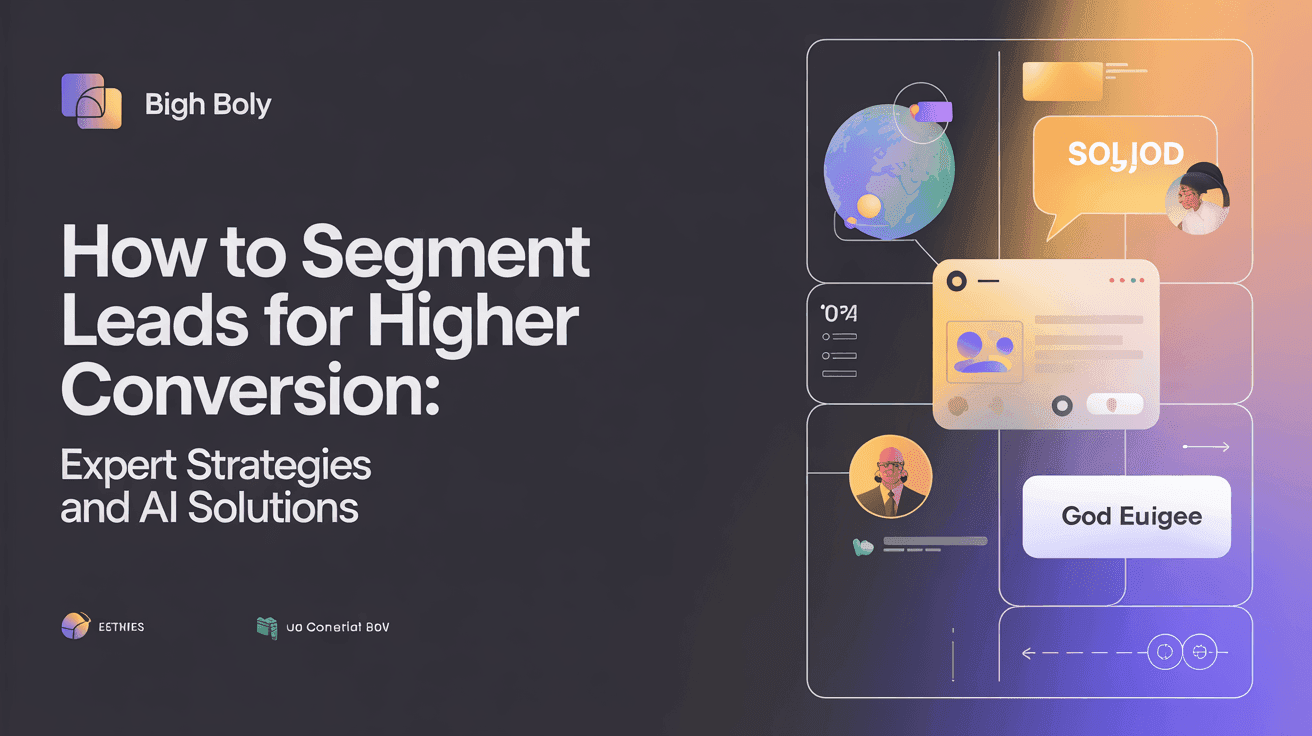 How to Segment Leads for Higher Outreach Conversion: Expert Strategies and AI Solutions