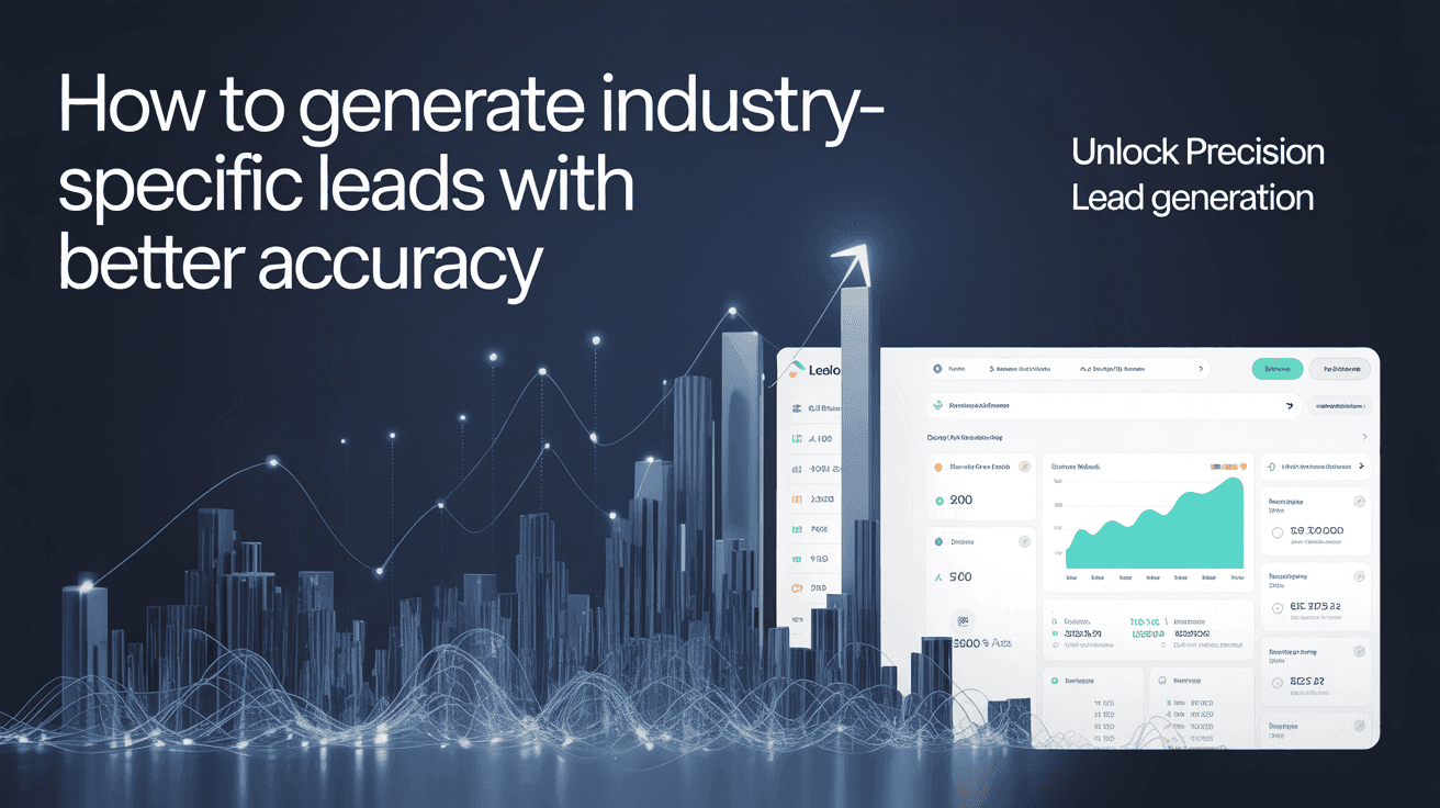 How to Generate Industry-Specific Leads With Better Accuracy