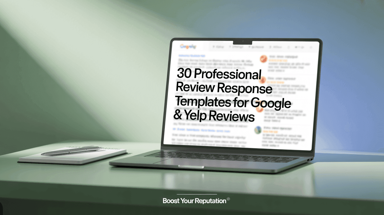 30 Professional Review Response Templates for Google & Yelp Reviews